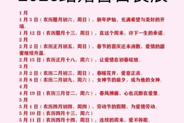 7月结婚吉日(7月结婚吉日2025年)
