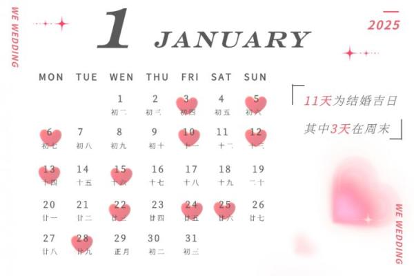 2025年7月8日结婚吉日(2025年7月日历表)
