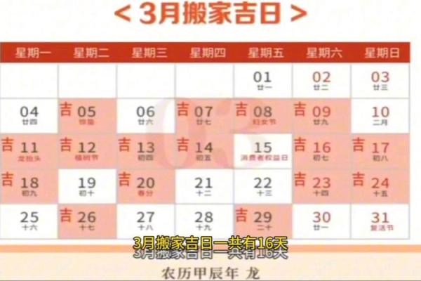2024年黄道吉日搬家(2024年黄道吉日搬家有那几天)