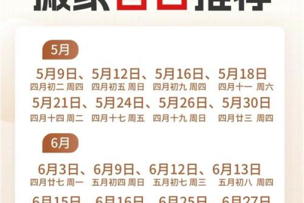 2024年安门最吉利好日子(2024年适合搬家的日子)