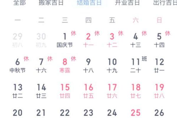 2015年结婚吉日一览表(2015年结婚吉日一览表最新)