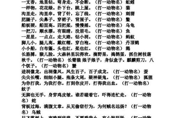 方寸不乱对应的动物谜语答案及解析，详细教程