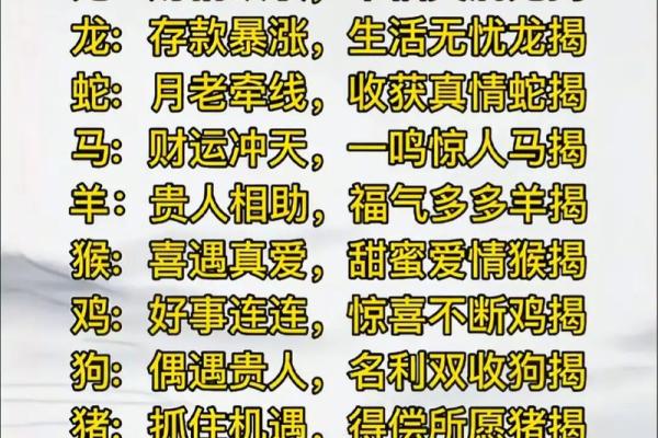 福无双至”对应的生肖动物解析及民间传说，最新方法分享