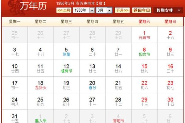 1980年12月16日农历是多少 1980年12月16日农历是多少号