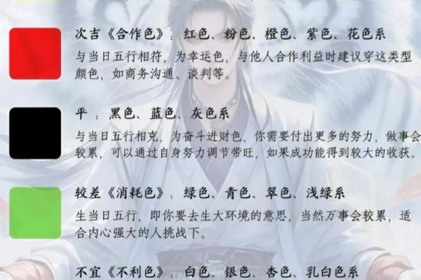 2024年1月21日五行穿衣禁忌与开运颜色推荐，全解析