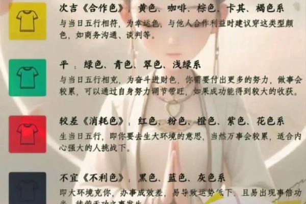 2023年10月5日五行穿衣颜色搭配吉时宜忌查询，新手必学