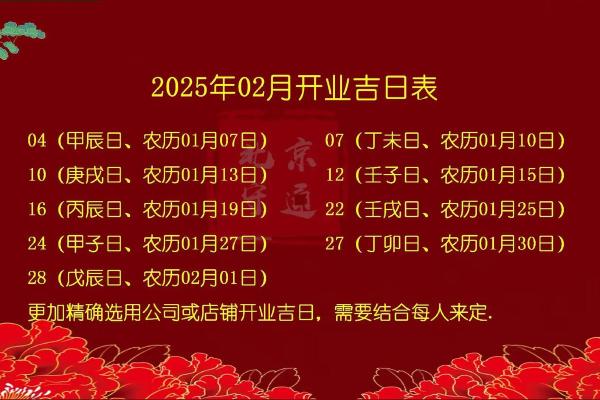 2025年三月开业吉日(2025年三月开业吉日有哪些)