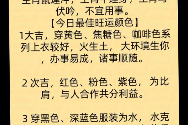 2025年10月26日五行穿衣指南你可以试试一招