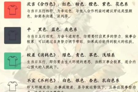 2025年9月5日穿衣颜色每日五行搭配教你个技巧