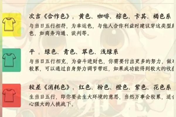 2025年11月26日五行穿衣搭配每日指南收藏起来了解