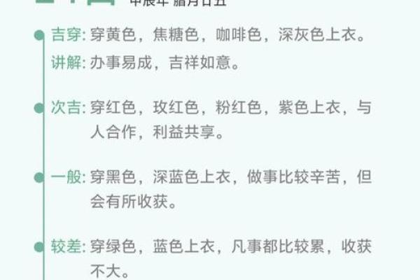 2021年11月10日五行穿衣颜色吉凶搭配指南，实战技巧