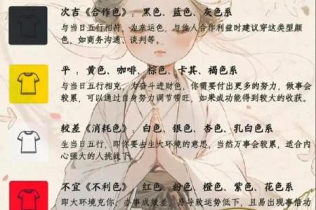 今天五行穿什么颜色衣服2025年12月2日支你几招