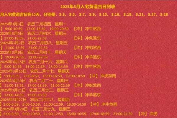 2025年结婚入宅黄道吉日查询及择日得把眼睛擦亮了