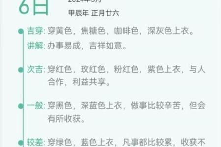 2023年3月5日五行穿衣旺运颜色与禁忌解析，一篇就够了