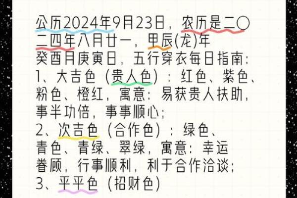 2025年9月23日五行穿衣指南有图有真相