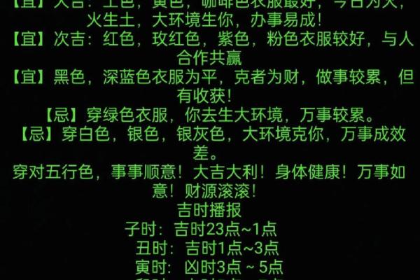 2023年4月25日五行穿衣颜色搭配吉时指南，不看后悔