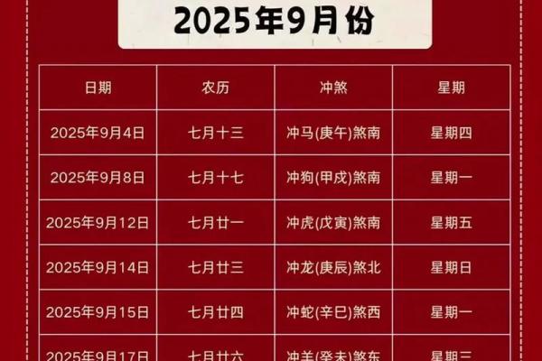 2025年9月订婚黄道吉日