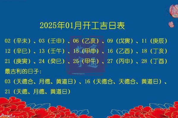 2025开业吉日一览表(2025开业吉日一览表最新)