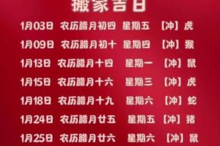 2025年农历正月搬家吉日(2025年农历正月搬家吉日时辰)