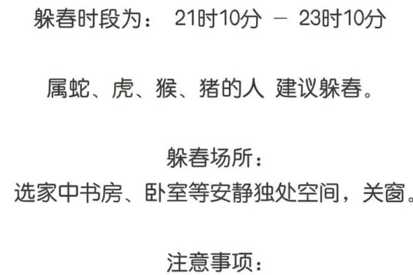 2025年哪些生肖需要躲春？具体时间和方法详解