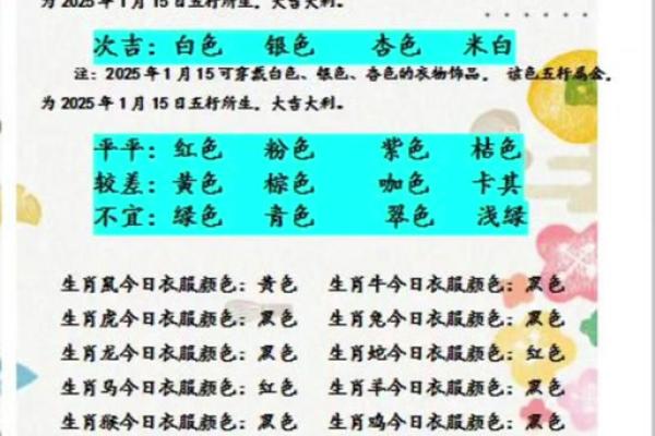 五行穿衣今日颜色2025年9月22日方便极了