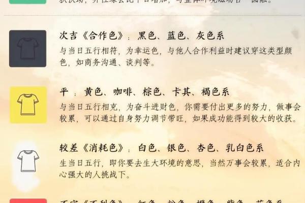 五行穿衣今日幸运颜色2025年10月25日来试试吧 五行穿衣今日幸运颜色2025年10月25日来试试吧