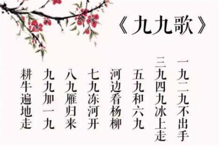 2022-2023年数九时间表完整版查询，包含每个九天数九歌