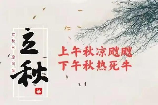 2019年立秋具体日期是哪天？需要安排出行计划