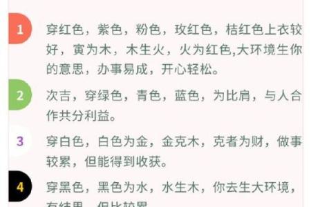 每日五行穿衣颜色2025年10月13日刷新认知