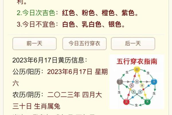 五行穿衣每日指南2023.12.7 2023年12月7日五行穿衣旺运颜色