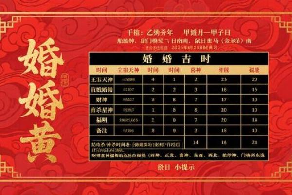 2026年结婚黄道吉日一览表，包含生肖冲煞和宜忌事项详细解析