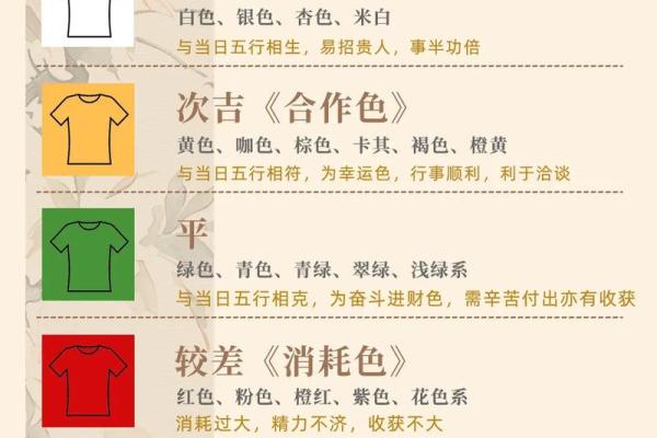 五行穿衣每日指南2023.11.24 2023年11月24日五行穿衣颜色指南