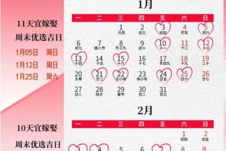 2026年农历正月结婚黄道吉日有哪些？如何挑选最适合的好日子