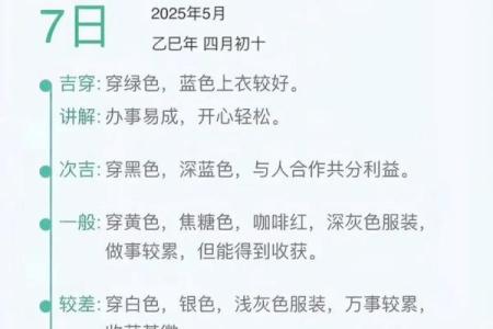 五行穿衣指南2022年7月21 2022年7月21日五行穿衣颜色查询