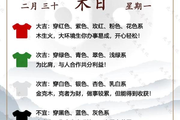 五行穿衣2022年3月24日 2022年3月24日五行穿衣指南