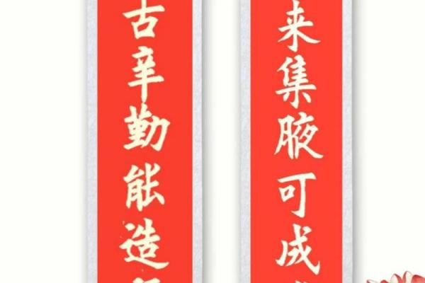牛年春节七言对联集锦欣赏，包含寓意解析和书法写法教程