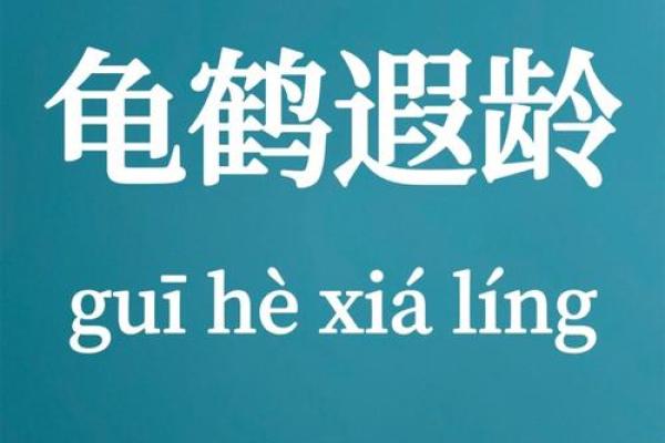 龟鹤之年是什么意思？这个成语通常用来比喻什么年龄阶段的人