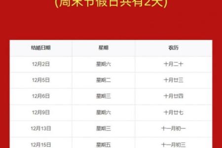 2026年结婚黄道吉日查询，适合举办婚礼的好日子有哪些