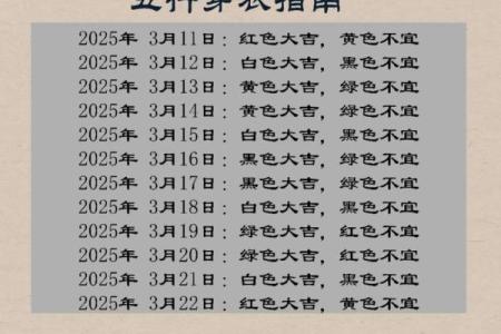 五行穿衣每日指南今天 今日五行穿衣颜色查询