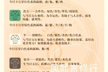 2021年12月13日五行穿衣 今日五行穿衣指南颜色查询