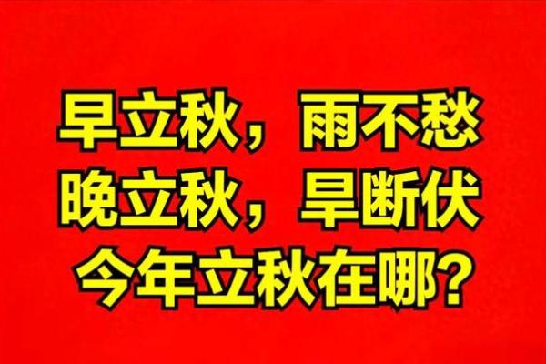 想提前安排出行计划，请问2019年立秋节气是哪一天？