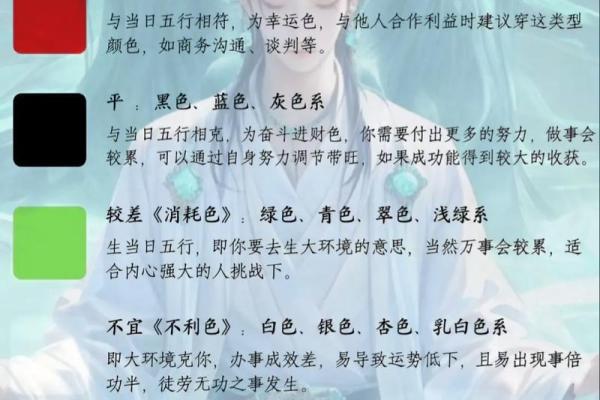五行穿衣每日指南2023.8.24 2023年8月24日五行穿衣颜色指南