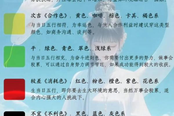五行穿衣搭配每日指南2024.11.26 2024年11月26日五行穿衣颜色指南