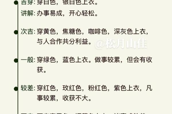 五行穿衣2022年7月31日 2022年7月31日五行穿衣指南