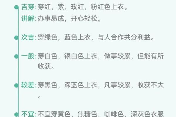 五行穿衣指南2023年1月13日 2023年1月13日五行穿衣颜色查询