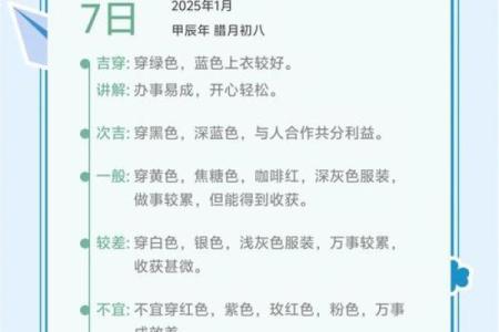 五行穿衣指南2023年1月24日 2023年1月24日五行穿衣颜色