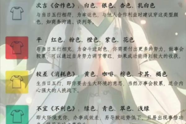 五行穿衣每日指南2023年5.22 2023年5月22日五行穿衣颜色查询