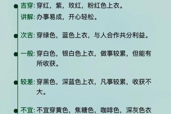 五行穿衣指南2022年9月24日 2022年9月24日穿什么颜色旺财