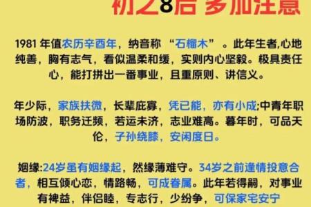 1981年属鸡男2025年每月运程完整版健康感情分析