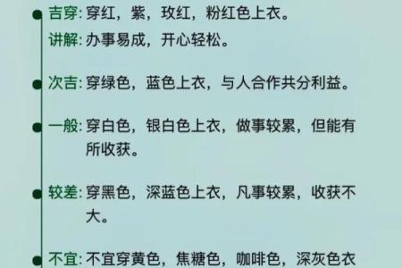 五行穿衣指南2022年9月24日 2022年9月24日穿什么颜色旺财